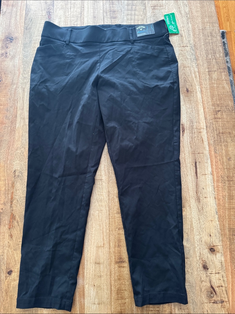 Callaway TRUESCULPT pull on Tech Golf Pants Black Straight-Leg XXL NEW NWT - Picture 3 of 4